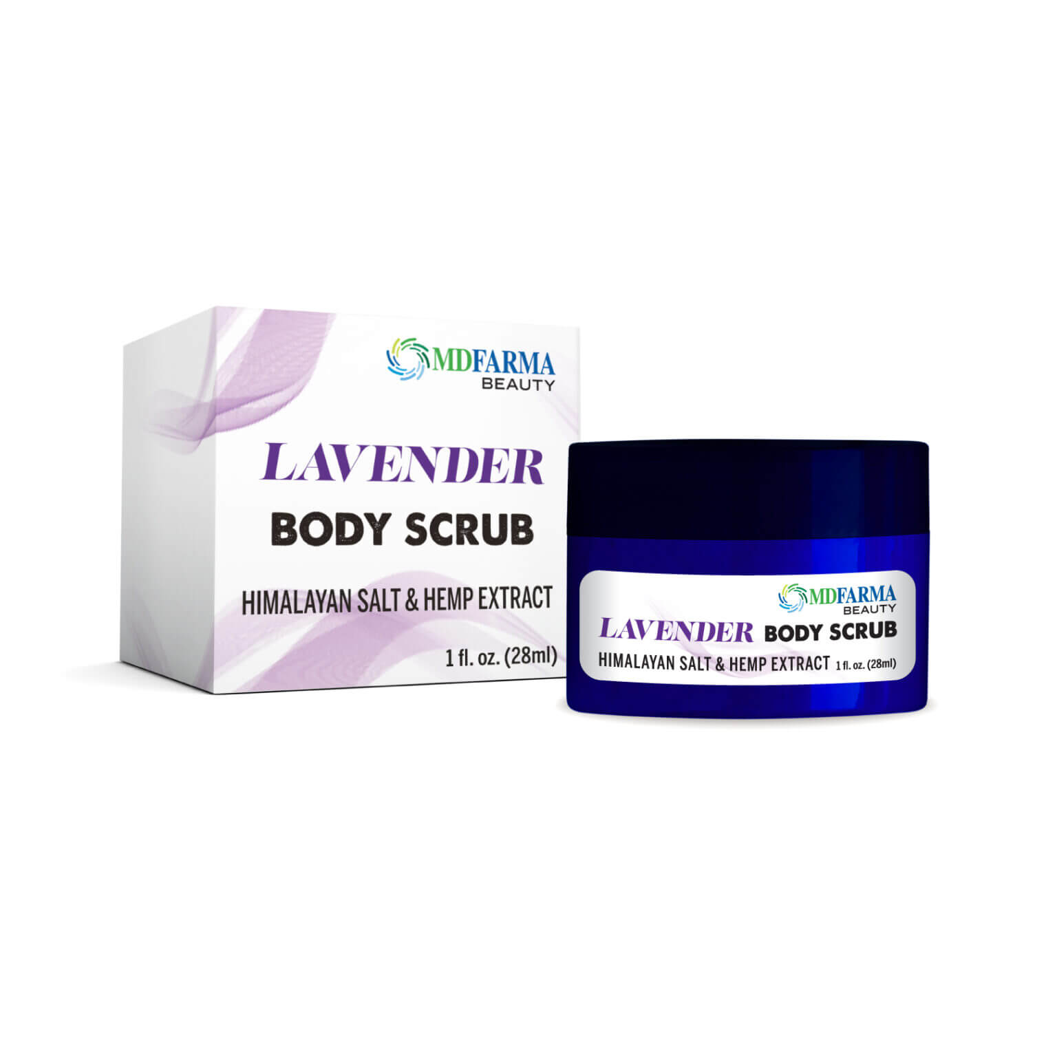 LAVENDER BODY SCRUB MDFARMA