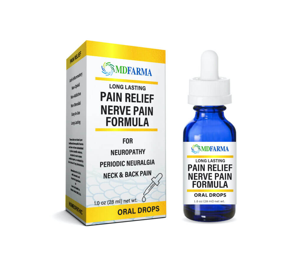 NERVE PAIN FORMULA with DUOVENN & HEMP EXTRACT ORAL DROPS MDFARMA